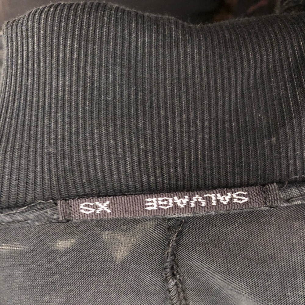 Blackpool Black Hooded Dress - Picture 6 of 6